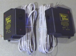 Photo eyes for a Wayne Dalton garage door opener
