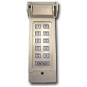 Wireless keyless entry for a Liftmaster DIP switch or Billion Code remote control system