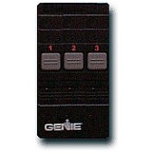 Remote control w/3 buttons for a Genie DIP-switch garage door opener