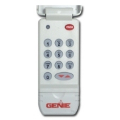 Wireless keyless entry for a Genie Intellicode remote control system